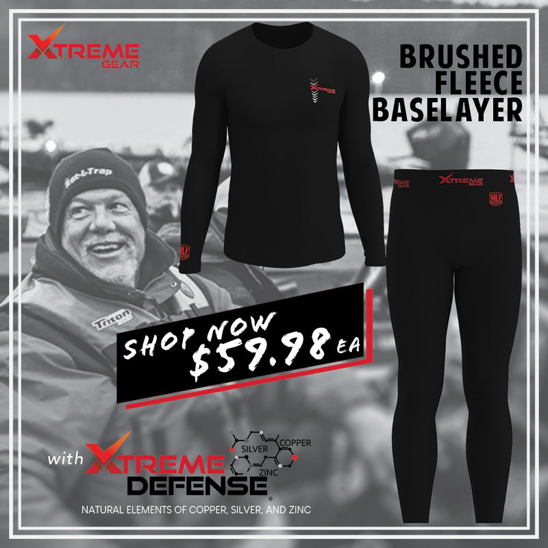 bottom gear logo Xtreme Gear - Brushed Fleece Base Layer Bottom
