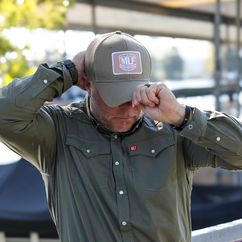 Major League Fishing - Khaki Patch Hat