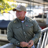 Major League Fishing - Khaki Patch Hat